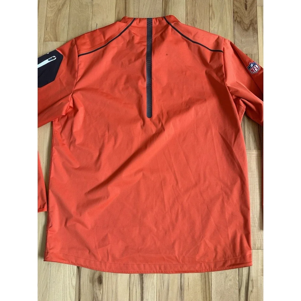 Nike Cleveland Browns Sideline Coach 1/4 Zip Jacket XL NFL Team Issued WILSON